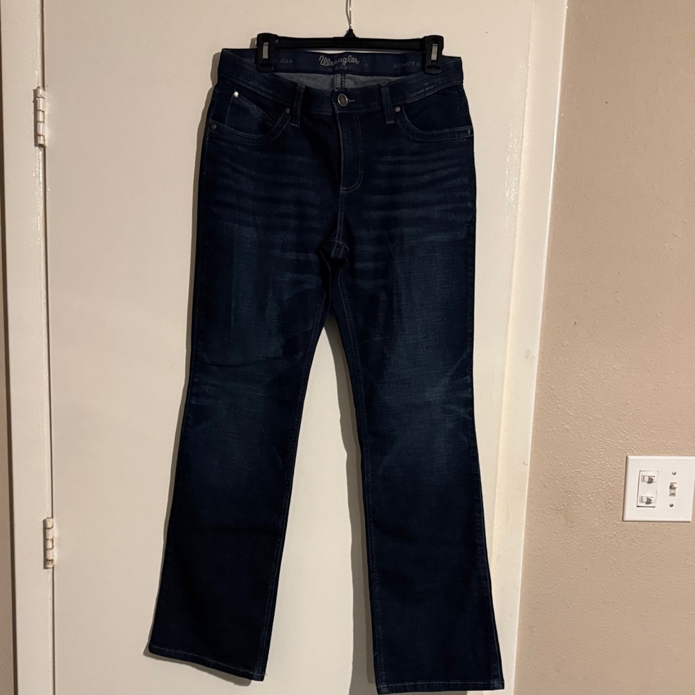 Wrangler Women's Deep Indigo Boot Cut Jeans